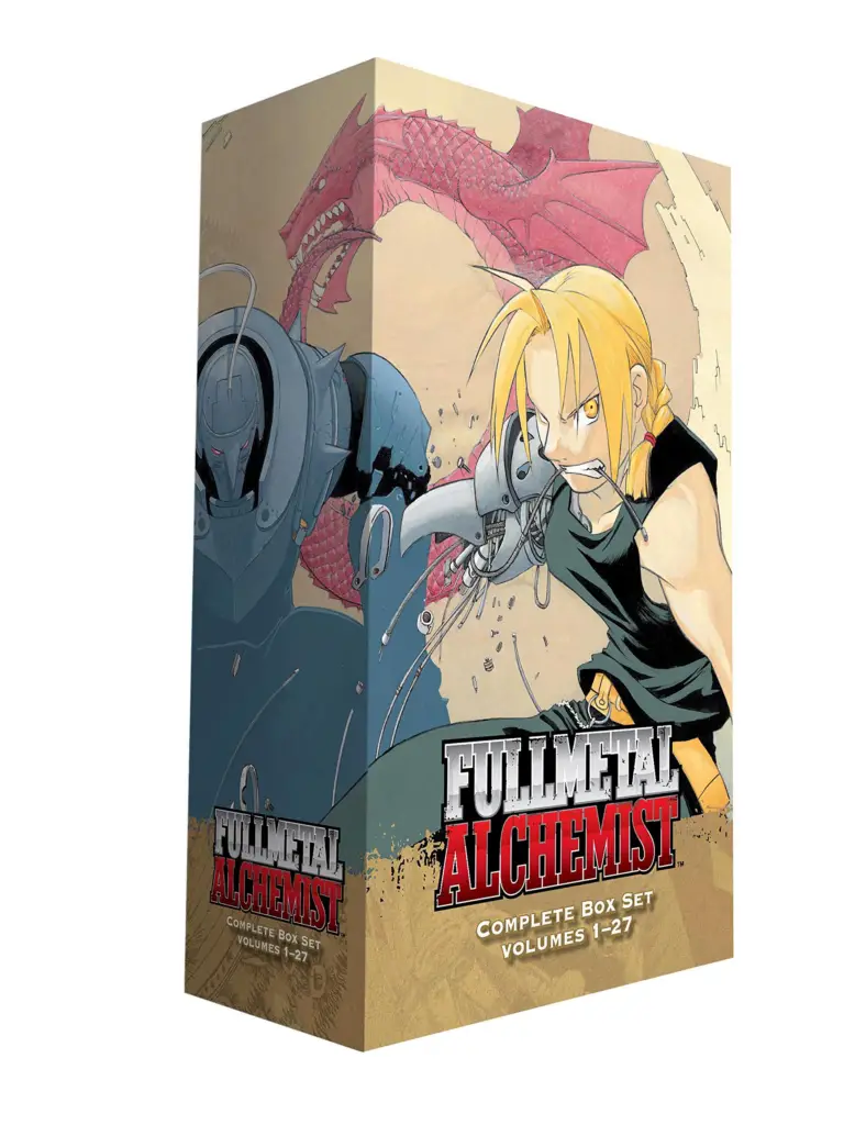Fullmetal Alchemist Brotherhood Manga Box Set: The Perfect Collector's Item for Fans